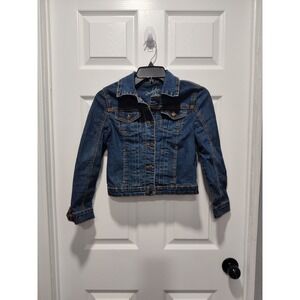 Revolution by Revolt Girls Jean Size Medium Denim Jacket Farm‎ & Fleet Trucker